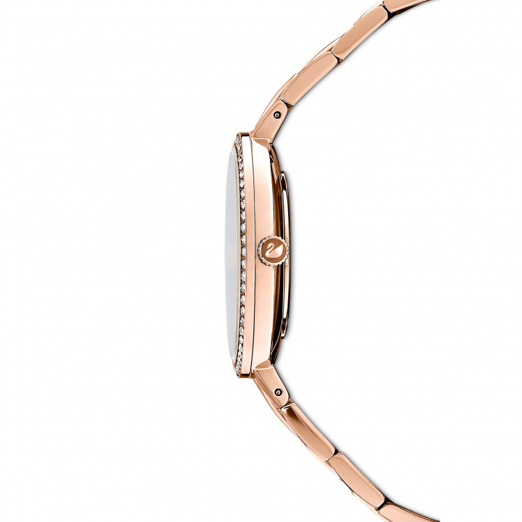 Cosmopolitan Watch, Metal bracelet, Pink, Rose-gold tone PVD