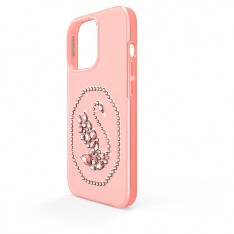 Smartphone case, Swan, iPhone® 13, Pink