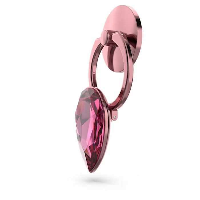 Mobile ring Drop cut, Pink