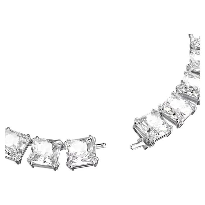 Millenia set Mixed cuts, White, Rhodium plated