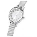 Octea Nova watch Swiss Made, Metal bracelet, Silver tone, Stainless steel