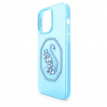 Signum smartphone case Swan, iPhone® 14 Pro, Blue