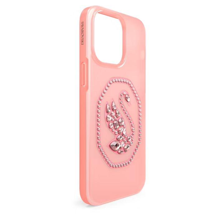 Smartphone case Swan, iPhone® 14, Pink