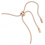Emily bracelet Mixed round cuts, Pink, Rose gold-tone plated