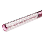 Crystalline ballpoint pen Octagon shape, Pink, Pink lacquered