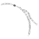 Constella necklace White, Rhodium plated