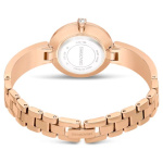 Illumina watch Swiss Made, Metal bracelet, Rose gold tone, Rose gold-tone finish
