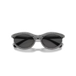 Sunglasses Oval shape, SK6006, Black