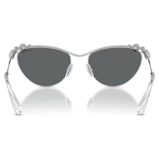 Sunglasses Oval shape, SK7017, Silver tone