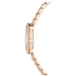 Certa watch Swiss Made, Metal bracelet, Gold tone, Champagne gold-tone finish