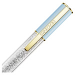 Crystalline Lustre ballpoint pen Multicolored, Gold-tone plated