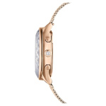 Nova Chrono watch Swiss Made, Metal bracelet, Rose gold tone, Rose gold-tone finish