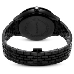 Octea Moon watch Swiss Made, Moon, Metal bracelet, Black, Black finish