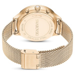 Nova Chrono watch Swiss Made, Metal bracelet, Gold tone, Champagne gold-tone finish