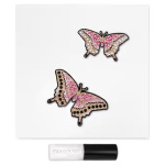 Body jewel Set (2), Butterfly, Multicolored