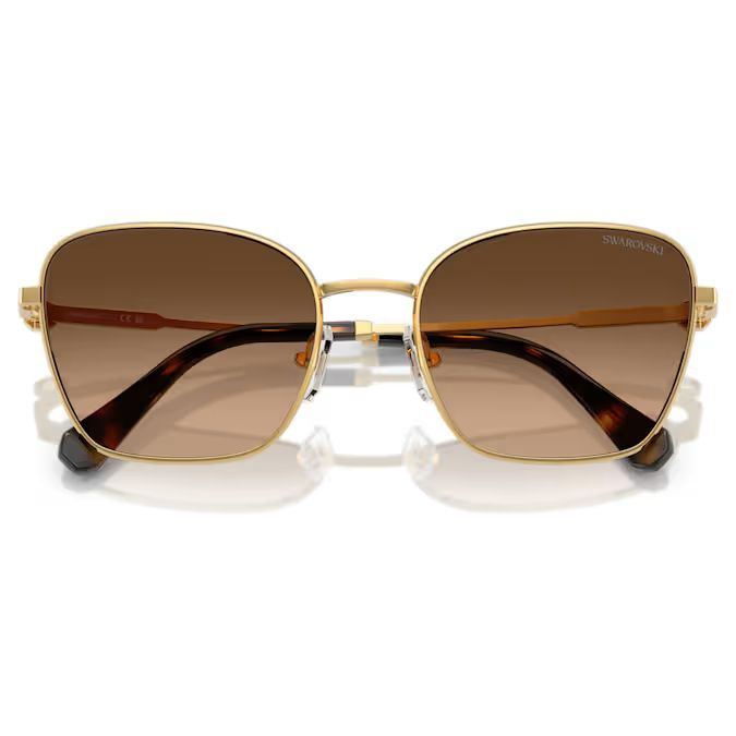 Sunglasses Square shape, SK7029, Gold tone