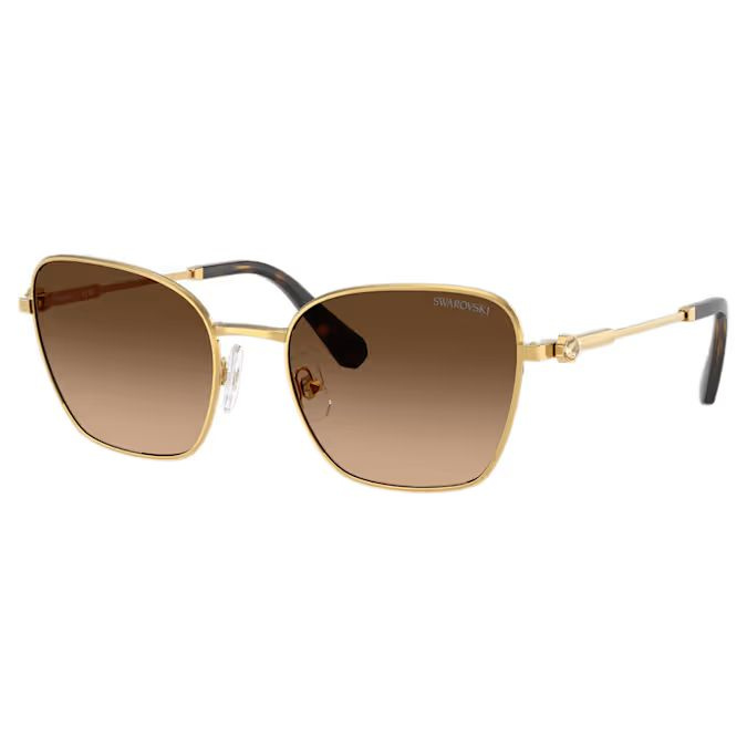 Sunglasses Square shape, SK7029, Gold tone