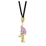 Good Luck Trolls set Troll, Pink, Gold-tone plated