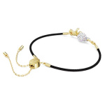 Good Luck Trolls bracelet Troll, White, Gold-tone plated