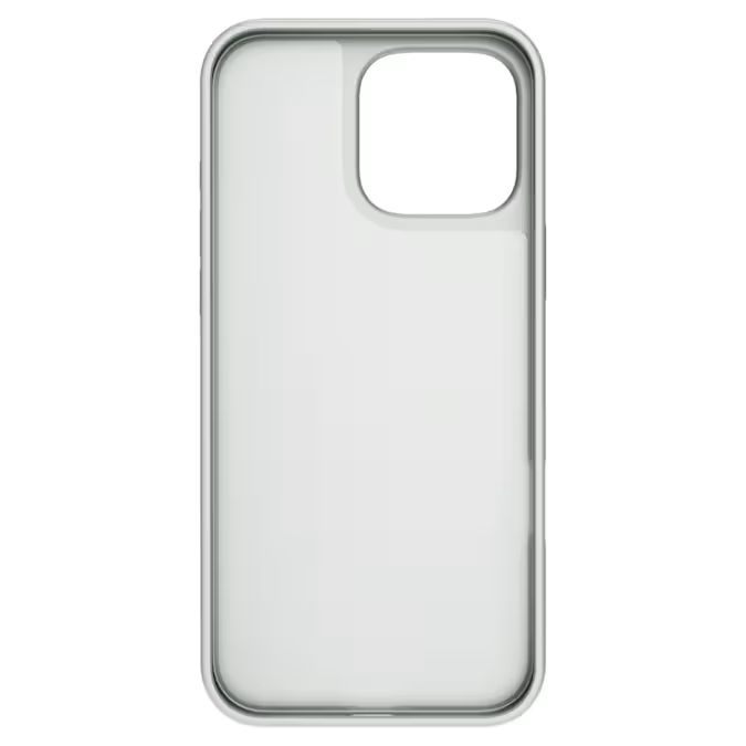 High smartphone case Scattered design, iPhone® 16 Pro Max, Silver tone