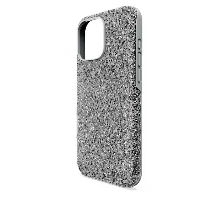 High smartphone case iPhone® 16 Pro Max, Silver tone