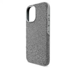 High smartphone case iPhone® 16, Silver tone