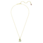 Gema pendant Mixed cuts, Multicolored, Gold-tone plated