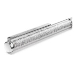 Crystalline Silk ballpoint pen White, White lacquered, Chrome Plated