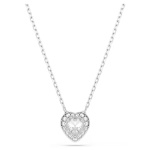 Ariana Grande x Swarovski set Mixed cuts, Heart, White, Rhodium plated