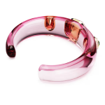 Dulcis cuff Mixed cuts, Multicolored, Gold-tone plated