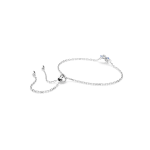 Magic bracelet , Blue, Rhodium plated