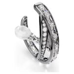 The Vienna Collection ear cuff set (3) Feather, Ruthenium plated