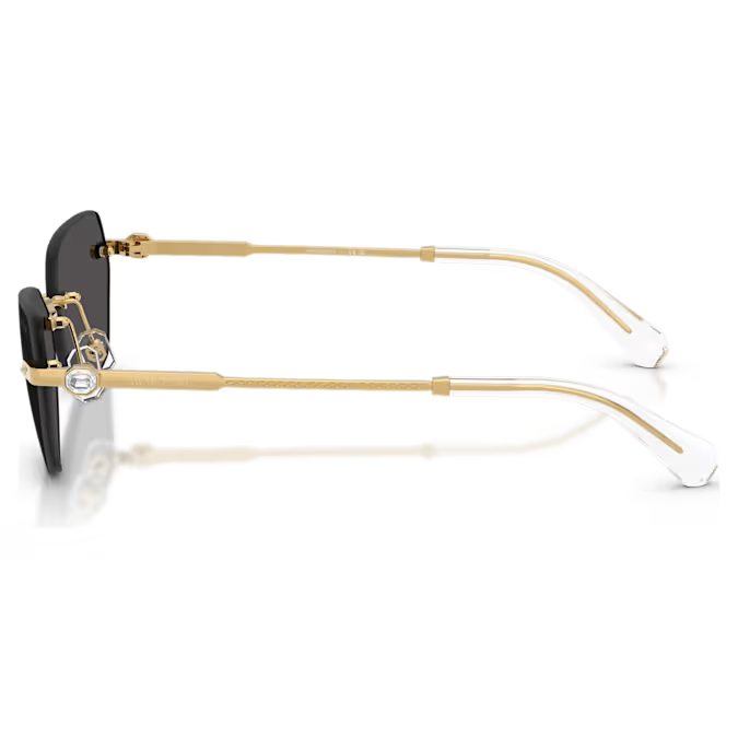 Sunglasses Pillow shape, SK7038, Gold tone