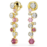 Constella set Mixed cuts, Multicoloured, Gold-tone plated