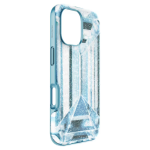 High smartphone case Crystal effect, iPhone® 17, Blue