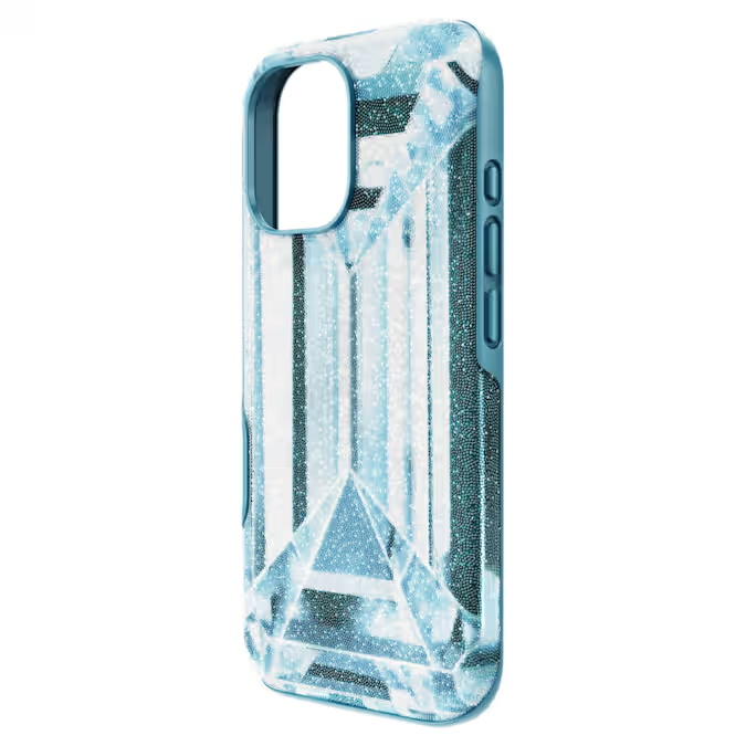 High smartphone case Crystal effect, iPhone® 17, Blue