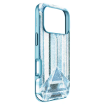 High smartphone case Crystal effect, iPhone® 17 Pro, Blue