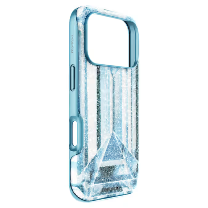 High smartphone case Crystal effect, iPhone® 17 Pro Max, Blue