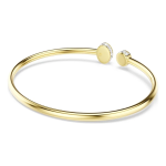 Chroma bangle Mixed cuts, Multicolored, Gold-tone plated