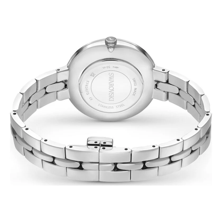 Cosmopolitan watch Swiss Made, Metal bracelet, Silver tone, Stainless steel