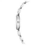 Gema watch Crystal bracelet, Silver tone, Stainless steel