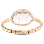 Imber bangle watch Swiss Made, Metal bracelet, Gold tone, Champagne gold-tone finish