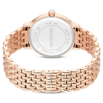 Imber watch Swiss Made, Metal bracelet, Rose gold tone, Rose gold-tone finish