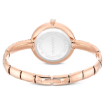 Sublima bangle watch Swiss Made, Metal bracelet, Rose gold tone, Rose gold-tone finish