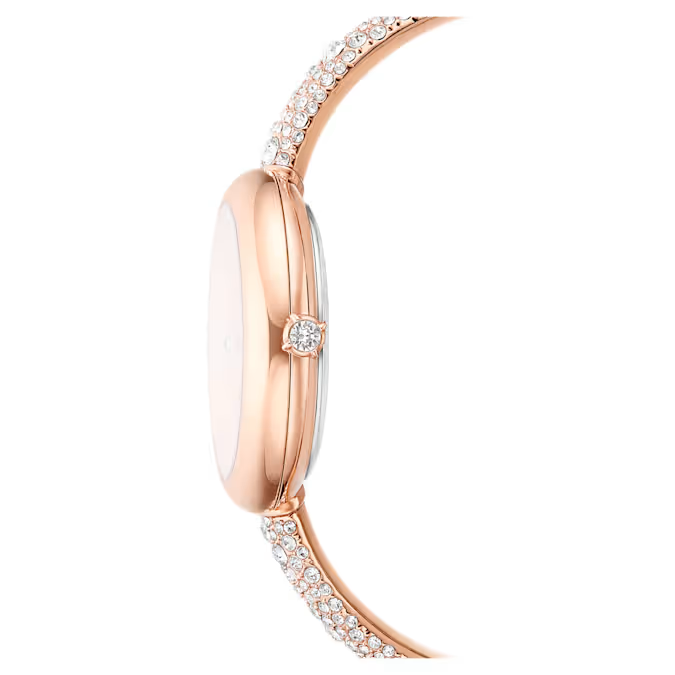 Sublima bangle watch Swiss Made, Metal bracelet, Rose gold tone, Rose gold-tone finish