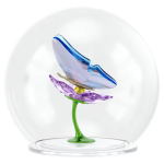 Idyllia Glass Ball Butterfly and Flower