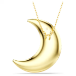 Sublima pendant Moon, Gold tone, Gold-tone plated