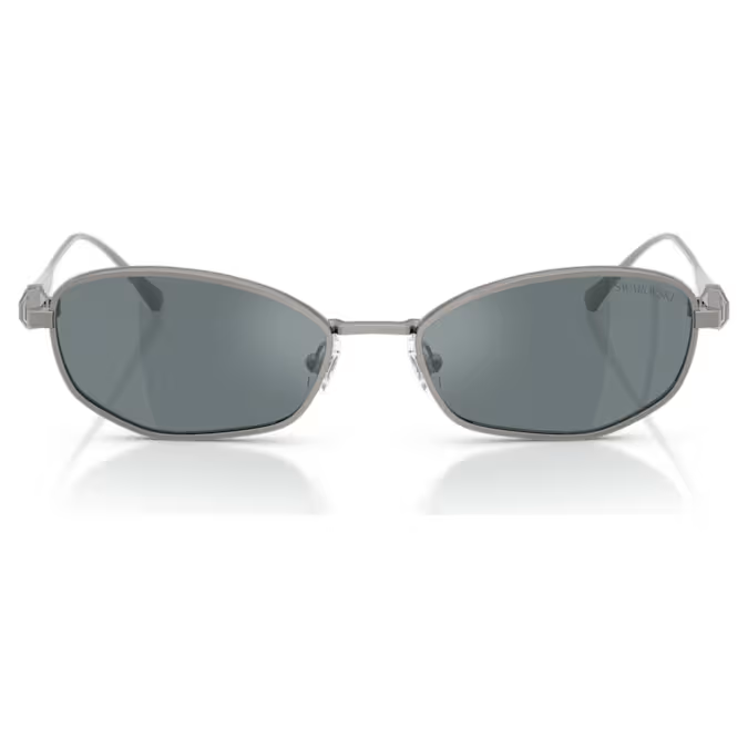 Sunglasses Pillow shape, SK7042, Silver tone