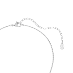 Ariana Grande x Swarovski set, Crystal pearl, Round cut, Flower, White, Rhodium plated