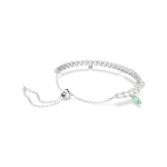 Ariana Grande x Swarovski Tennis bracelet, Mixed cuts, Multicolored, Rhodium plated